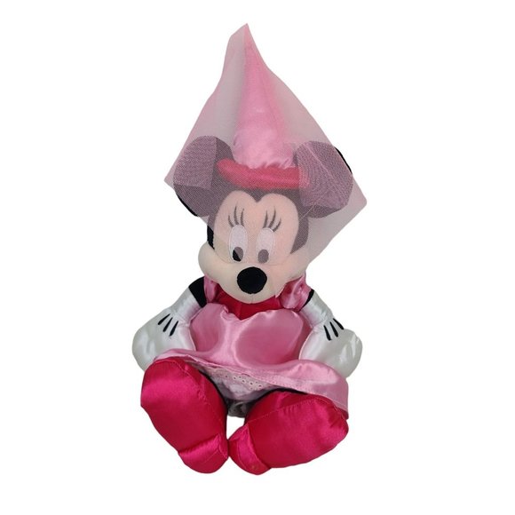 Disney | Toys | Disney Parks Minnie Mouse Princess Plush Stuffed Animal ...